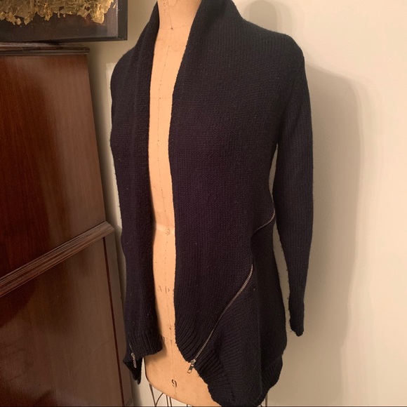 LF Millau Black Cardigan Knit Sweater - Picture 4 of 8